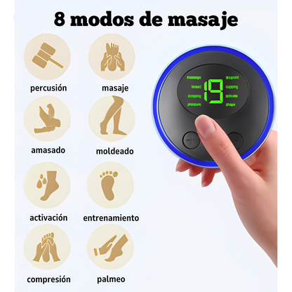 Masajeador de impulsos eléctricos